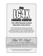 Preview for 1 page of Paul C. Buff LG4X Operation Instructions Manual