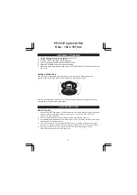 Предварительный просмотр 6 страницы Paul frank PF250 Owner'S Manual