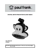 Paul frank PF254P User Manual предпросмотр