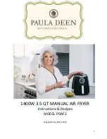 Paula Deen kitchen electrics PDAF2 Instructions & Recipes preview