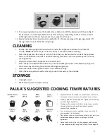 Preview for 9 page of Paula Deen kitchen electrics PDAF2 Instructions & Recipes