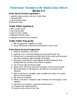 Preview for 14 page of Paula Deen kitchen electrics PDAF8TX-2 Instructions & Recipes