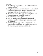 Preview for 8 page of Paula Deen HX-5091 Instructions Manual