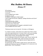 Preview for 30 page of Paula Deen KC2601 Instruction Manual & Recipes