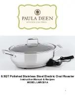 Preview for 1 page of Paula Deen LMRO01A Instruction Manual & Recipes