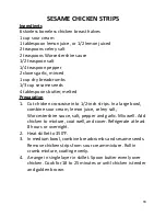 Preview for 16 page of Paula Deen LMSS01A Instruction Manual & Recipes