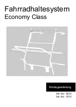 Preview for 1 page of Paulchen System Economy Class Mounting Instructions