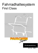 Предварительный просмотр 1 страницы Paulchen System First Class Manual