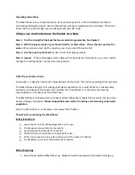 Preview for 2 page of Paumco Weed Shear Assembly Instructions