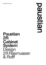 Preview for 1 page of PAUSTIAN 2R Product Manual