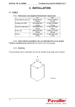 Preview for 12 page of Pavailler CRISTAL FM1 Installer And User Manual