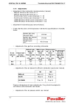 Preview for 20 page of Pavailler CRISTAL FM1 Installer And User Manual