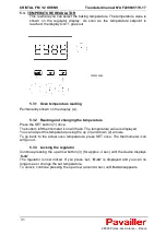 Preview for 34 page of Pavailler CRISTAL FM1 Installer And User Manual