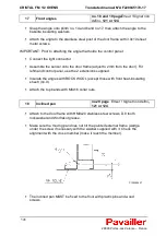 Preview for 144 page of Pavailler CRISTAL FM1 Installer And User Manual