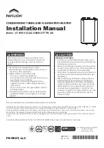 Pavilion GQ-C3260WX-FF PB US Installation Manual preview