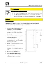 Preview for 12 page of PAW 6404631 Installation And Operation Instruction Manual