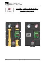 Preview for 1 page of PAW HeatBloC K32-DN 25 Installation And Operation Instructions Manual