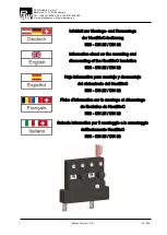 Preview for 1 page of PAW HeatBloC K33 Information Sheet On The Mounting And Dismounting