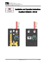 Preview for 1 page of PAW HeatBloC K33MAX DN 25 Installation And Operation Instructions Manual