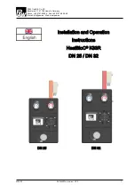 Preview for 1 page of PAW HeatBloC K33R Installation And Operation Instruction Manual