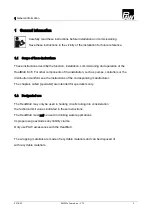 Preview for 3 page of PAW HeatBloC K36 Installation And Operation Instructions Manual