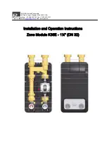 PAW K36E Installation And Operation Instructions Manual предпросмотр