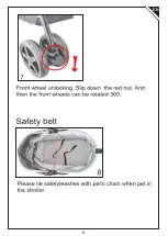 Предварительный просмотр 6 страницы PawHut D00-127 Assembly & Instruction Manual