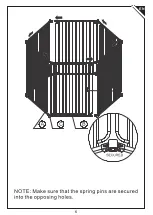 Preview for 6 page of PawHut D02-062 Assembly & Instruction Manual