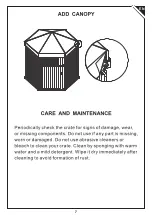 Preview for 8 page of PawHut D02-062 Assembly & Instruction Manual