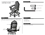 Предварительный просмотр 1 страницы Pawleys Island DWHDSWVC1GRY Instructions