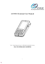 Pax Technology A35 User Manual preview