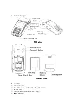 Preview for 2 page of Pax Technology D210BT Manual