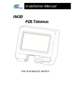 Pax Technology IM20 Installation Manual preview