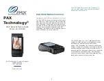 Pax Technology S920 Quick Reference Manual preview