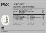 Preview for 1 page of PAX Norte Manual