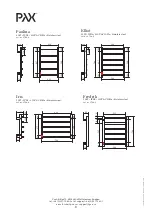 Предварительный просмотр 8 страницы PAX Paulina Installation Manual