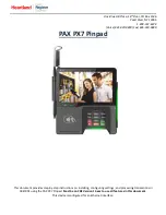 PAX PX7 Manual preview