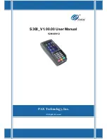 PAX S300 User Manual предпросмотр