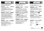 Preview for 2 page of PAX VIADUCT 100+ Installation Instructions