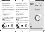 PAX Viaduct 100s Installation Manual предпросмотр