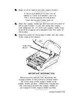 Preview for 25 page of Paxar 9416LX Equipment Manual