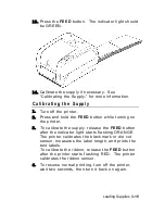 Preview for 31 page of Paxar 9416LX Equipment Manual