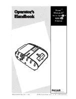 Paxar 9430R Operator'S Handbook Manual preview