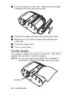 Preview for 16 page of Paxar 9430R Operator'S Handbook Manual