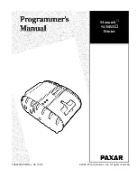 Paxar 9430RX Programmer'S Manual предпросмотр