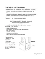 Preview for 8 page of Paxar 9830-CL Operator'S Handbook Manual