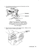 Preview for 16 page of Paxar 9830-CL Operator'S Handbook Manual