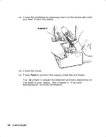 Preview for 19 page of Paxar 9830-CL Operator'S Handbook Manual