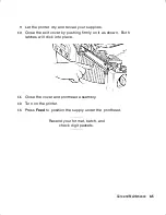 Preview for 36 page of Paxar 9830-CL Operator'S Handbook Manual