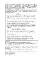 Preview for 2 page of Paxar 9840 Operating Instructions Manual